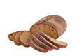 Image of dietary loaf of rye bread Royalty Free Stock Photo