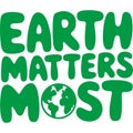 Earth Matters Most Global Awareness Royalty Free Stock Photo