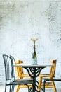 Dining Room Table Chair Furniture Decor Royalty Free Stock Photo