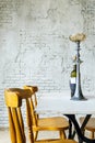 Dining Room Table Chair Furniture Decor Royalty Free Stock Photo
