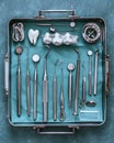 dentist worker knolling style