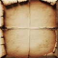 Distressed Old Parchment Background Texture Royalty Free Stock Photo