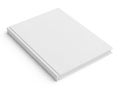 A stack of blank white paper sheets neatly arranged on a surface Royalty Free Stock Photo