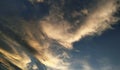 An Image Of A Dramatic cloudscape In A Dark-blue Tropical Sky Royalty Free Stock Photo