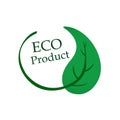 Image of eco products, vector illustration