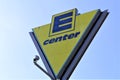 An image of a Edeka Logo - Bad Pyrmont/Germnay - 10/01/2017 Royalty Free Stock Photo