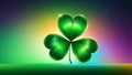 Lucky Charm: Clover Leaf for St. Patrick's Day