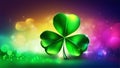 Lucky Charm: Clover Leaf for St. Patrick's Day