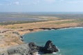 Image of El Pilon de Azucar beach at Cabo de la Vela. La Guajira Desert of Colombia Royalty Free Stock Photo