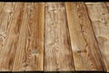 Image of empty bumpy wooden table top Royalty Free Stock Photo