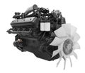 The image of an engine under the white background Royalty Free Stock Photo