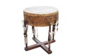 The image of ethnic American Indian drum Royalty Free Stock Photo