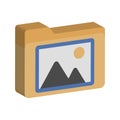 image extension Color Vector Icon which can easily modify or edit Royalty Free Stock Photo