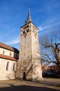 Famous church Martinskirche in Sindelfingen germany