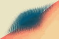 Abstract gradient with halftone effect Vector Royalty Free Stock Photo