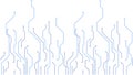 Abstract Blue Circuit Board Lines on White Background Royalty Free Stock Photo