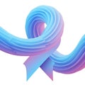Abstract Ribbon Wave Royalty Free Stock Photo