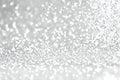 White Glitter and Bokeh Abstract Wallpaper