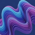 Abstract wavy gradient background Royalty Free Stock Photo