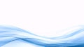Abstract Blue Waves Background Royalty Free Stock Photo