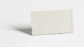Blank stamp isolated on white background Royalty Free Stock Photo