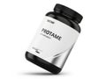 Protame supplement bottle isolated on white background Royalty Free Stock Photo