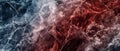 Abstract Marble Texture Background In Red And Blue, Modern Art Royalty Free Stock Photo