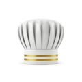 Chef hat, isolated on white background Royalty Free Stock Photo