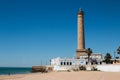 Faro de Chipiona on Punta del Perro, Spain Royalty Free Stock Photo