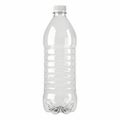 Clear plastic water bottle isolated on white background Royalty Free Stock Photo