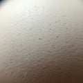 The image features a close-up of an eggshell surface. The texture is slightly rough, Royalty Free Stock Photo