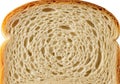 Close-up of a single slice of bread Royalty Free Stock Photo