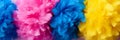 Colorful Fluffy Textured Objects Royalty Free Stock Photo