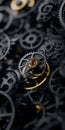 Interlocking Gears and Cogs Design