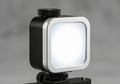 Compact led light for photography Royalty Free Stock Photo