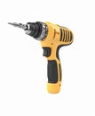 Cordless Electric Drill with Ergonomic Handle and Replaceable Bit for DIY Projects