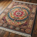 HD prayer mat, flowery design for Muslims holy mat