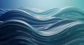 Abstract Blue Waves Background Royalty Free Stock Photo