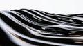 Mesmerizing Swirling Wave of Liquid Metal Illuminated in Soft Glow