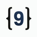 The image features the number \