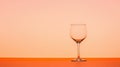 Empty Wine Glass Royalty Free Stock Photo