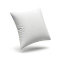 White pillow isolated on white background Royalty Free Stock Photo