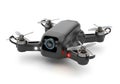 Modern quadcopter drone with camera Royalty Free Stock Photo