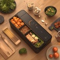 Modern Smart Food Dehydrator with Fresh Ingredients