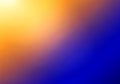 Vibrant Gradient Background: Yellow to Blue Transition Royalty Free Stock Photo
