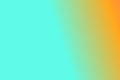 Teal to Golden Gradient Background Royalty Free Stock Photo