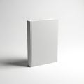 A sleek, modern, silver-colored rectangular object standing upright against a plain background Royalty Free Stock Photo