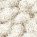 Soft and Cozy White Textured Fur Background for Design Projects Royalty Free Stock Photo