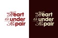 My Heart Is Under Repair - Typographic Design Royalty Free Stock Photo