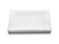 Stack of paper sheets isolated on white background Royalty Free Stock Photo